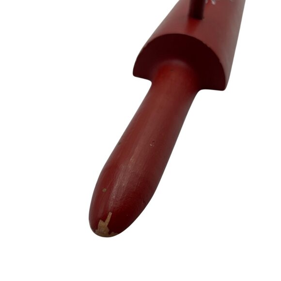 Vintage Wooden Kitchen Rack Norwegian Rosemaling Folk Art Painting - Picture 2 of 13